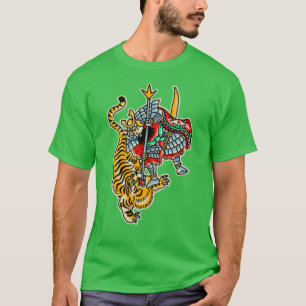Camiseta Tatuaje tradicional japonés tigre