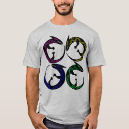 Camiseta Tatuaje tribal aborigen etnográfico Pagan Lizard