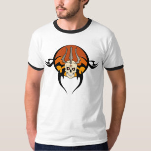 Camiseta Tatuaje tribal del cráneo