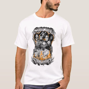 Camiseta Tatuaje tribal del grupo de trabajo X del pelotón