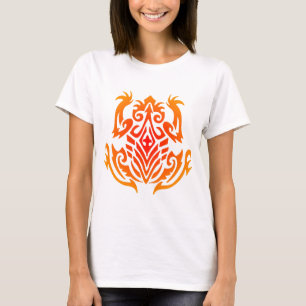 Camiseta Tatuaje tribal salvaje de la rana