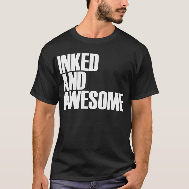 Camiseta Tatuajes entintados e impresionantes del | (Anverso)