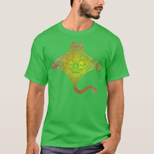 Camiseta Tatuajes tribales maoríes de Manta Ray