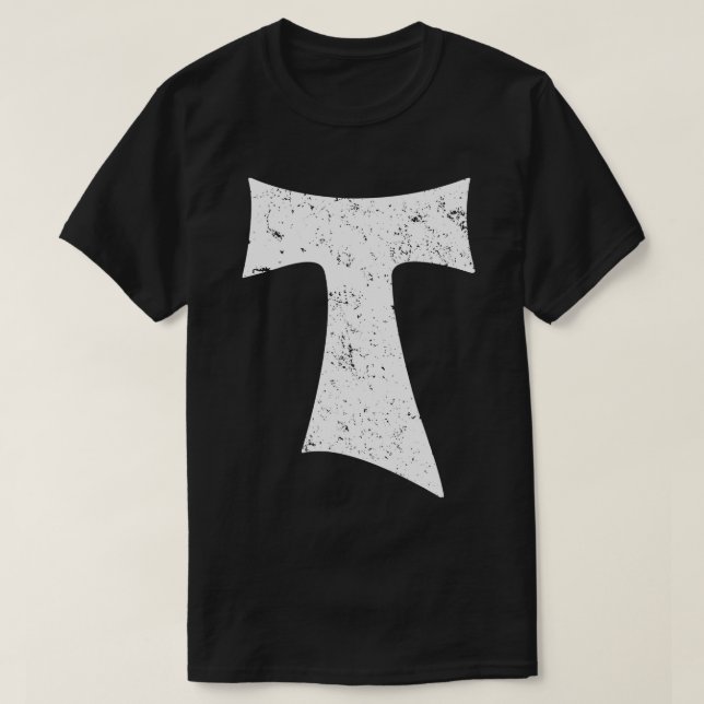 Camiseta Tau Cross Franciscan Saint Anthonys (Diseño del anverso)