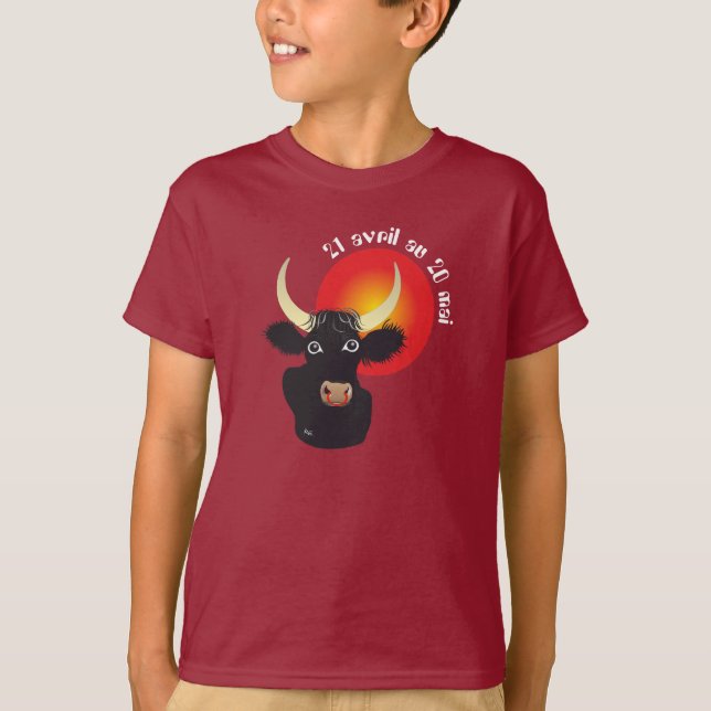 Camiseta Taureau 21 avril 20 Mai au (Anverso)