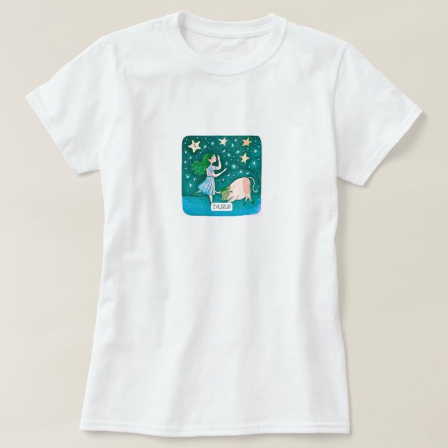 Camiseta Tauro cósmico (Diseño del anverso)