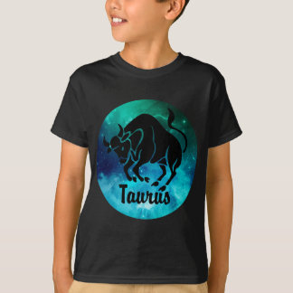 Camiseta Tauro En El Fondo Espacial