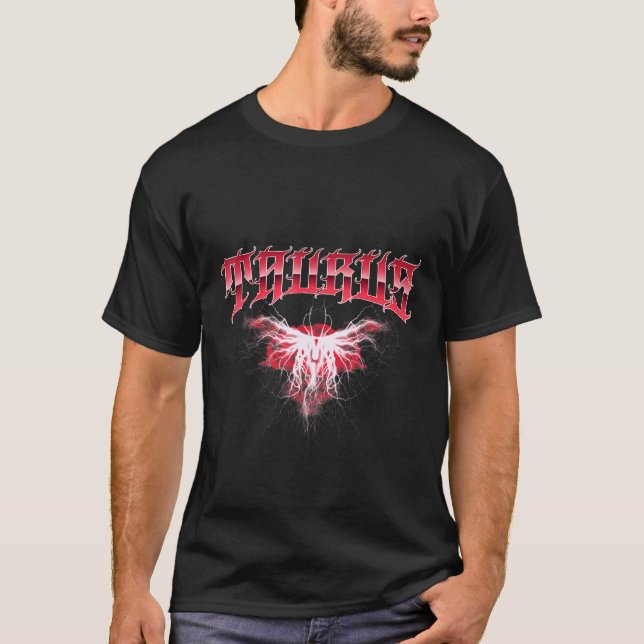 Camiseta Tauro vaporizado Zodiaco Astrológico Horoscopio Gl (Anverso)