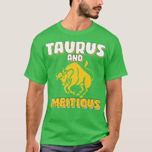 Camiseta Tauro Y Ambición
