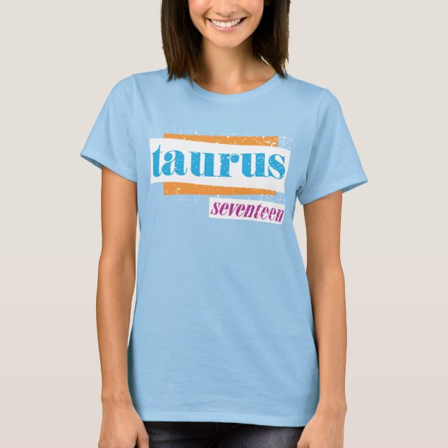 Camiseta Taurus Aqua (Anverso)