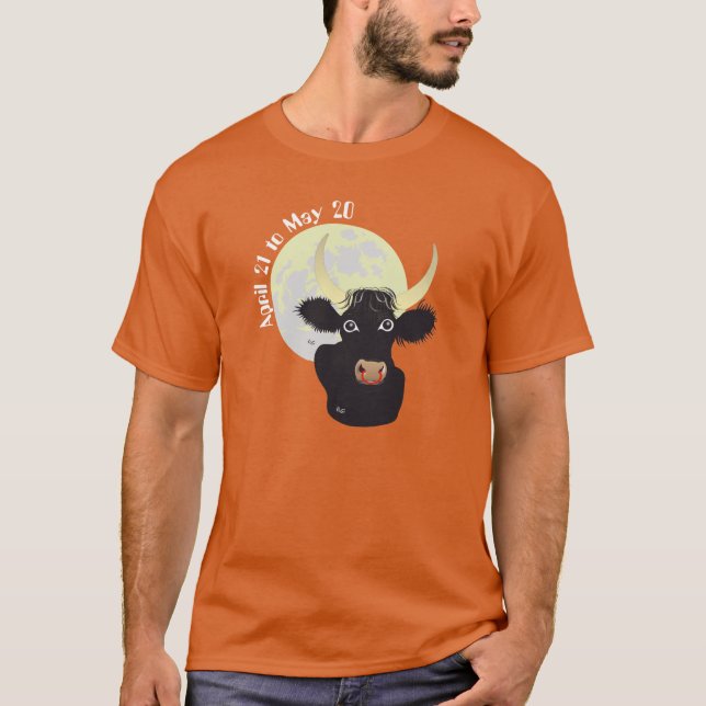Camiseta Taurus el abril 21 to May 20 (Anverso)