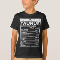 Taurus Nutritional Style Zodiac Design, Taurus
