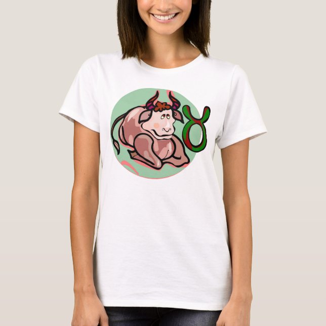 Camiseta Taurus Pinting con Símbolo estilo años 1970 (Anverso)