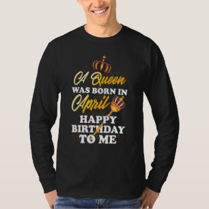 Camiseta Taurus Reina Abril Cumpleaños Mes Zodiac Horoscopi