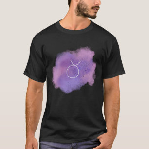 Camiseta Taurus Zodiac Rótulo Horóscopo de Astronomía de Cu
