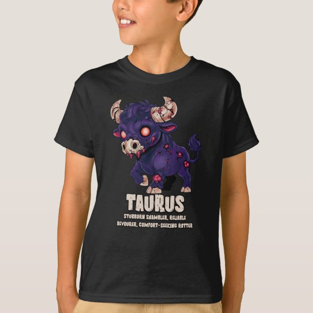 Camiseta Taurus Zombie (Anverso)