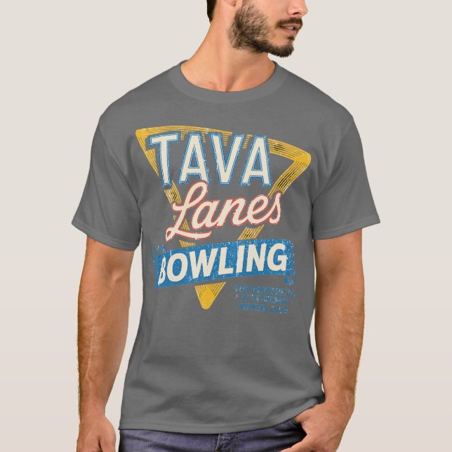 Camiseta Tava Lanes Bowling (Anverso)