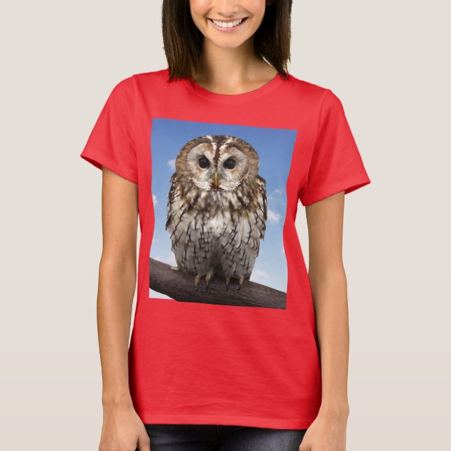 Camiseta Tawny Owl (Anverso)