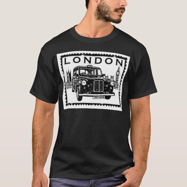 Camiseta Taxi de Londres (Anverso)