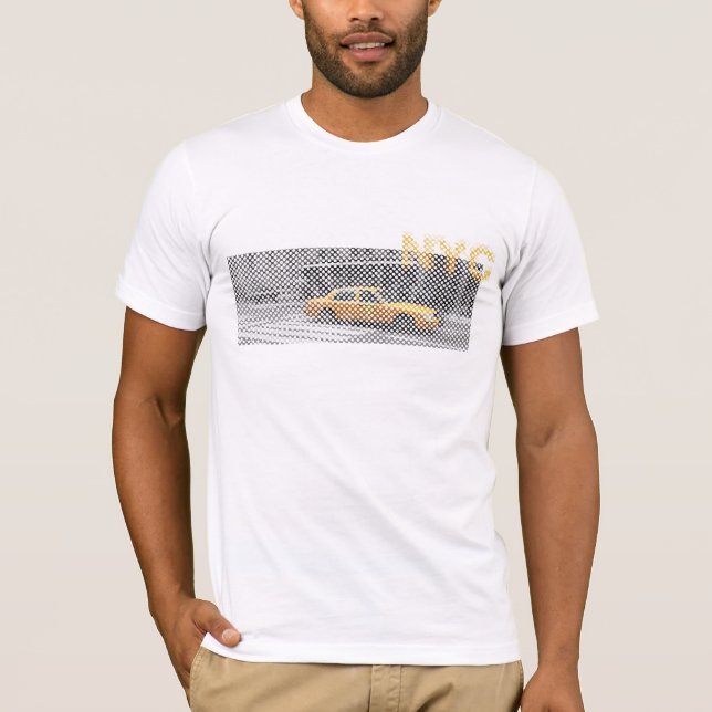 Camiseta Taxi de NYC (Anverso)