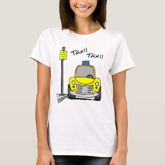Camiseta Taxi de NYC (Anverso)