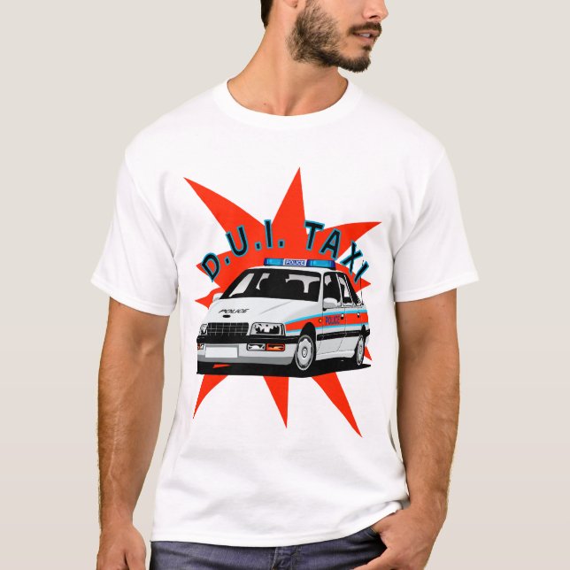 CAMISETA TAXI DEL DUI (Anverso)