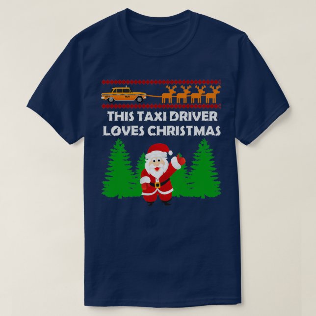 Camiseta Taxi Driver Drive Passenger Street Cab Cabbie Gift (Diseño del anverso)