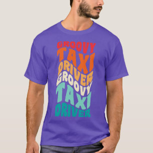 Camiseta Taxi Driver Vintage Retro 60s 70s Vibes 80s
