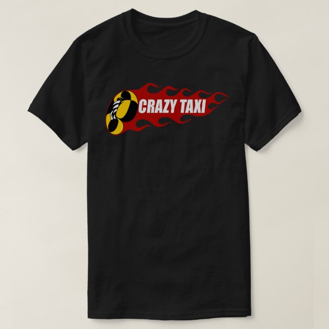Camiseta Taxi loco (Diseño del anverso)