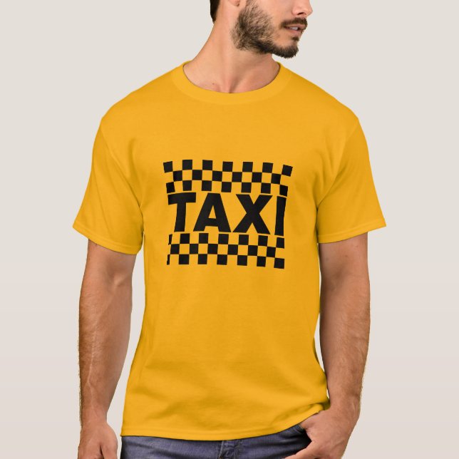 Camiseta Taxi ~ Taxi Cab ~ Coche De Alquiler (Anverso)