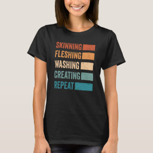 Camiseta Taxidermist Animal Stuffer Retro Taxidermist