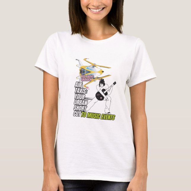 CAMISETA TAXIS AÉREO SU CORTE URBANO A LOS ACONTECIMIENTOS  (Anverso)