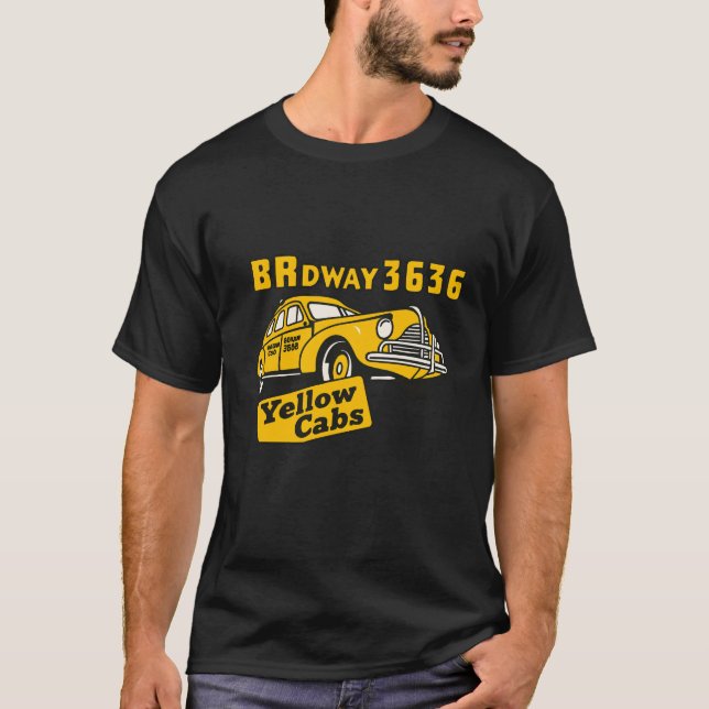 Camiseta Taxis Amarillos Clásicos (Anverso)