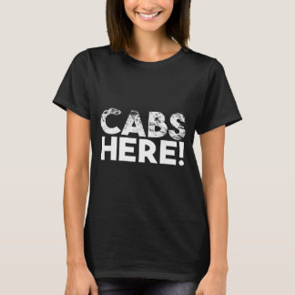 Camiseta Taxis Divertidos Aquí - Guido Divertido Nueva Jers
