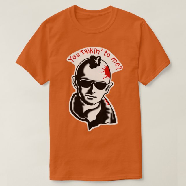 Camiseta Taxista Travis bickle (Diseño del anverso)