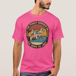 Camiseta Taxistas de caballos nacidos en 1967 amigos de cum