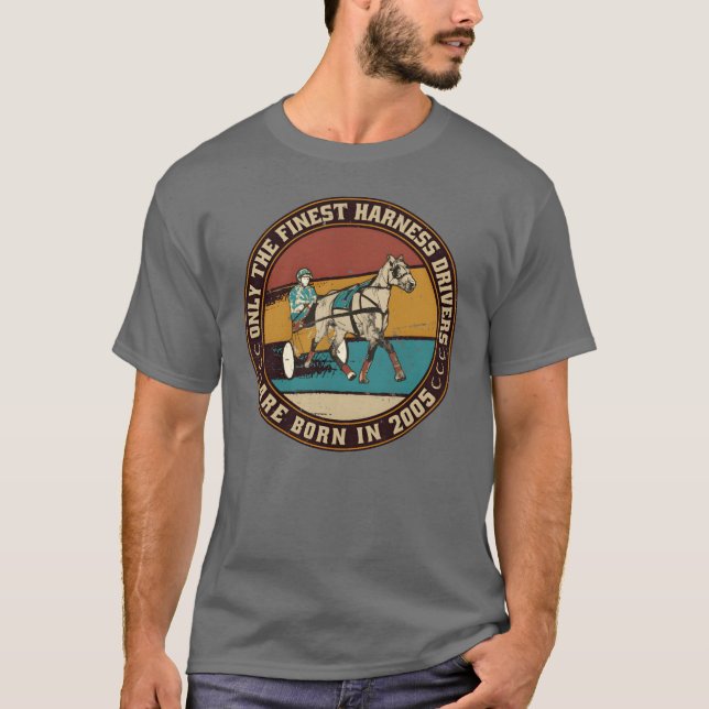 Camiseta Taxistas de caballos nacidos en la cosecha de cump (Anverso)