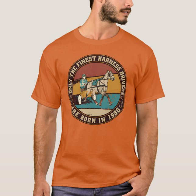 Camiseta Taxistas de caballos nacidos en la cosecha de cump (Anverso)