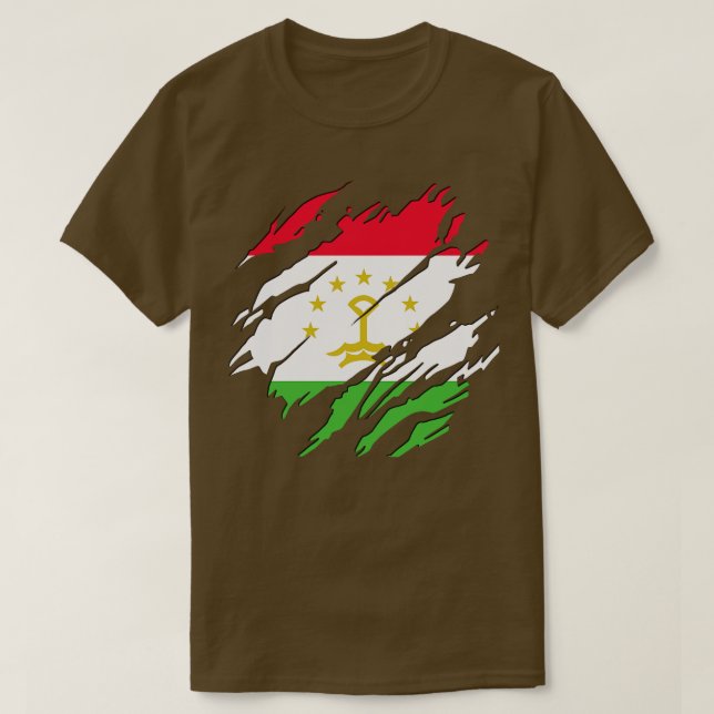 Camiseta Tayikistán siempre (Diseño del anverso)