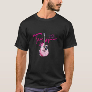 Camiseta Taylor Nombre I Love Taylor Chica Cute Guitar T