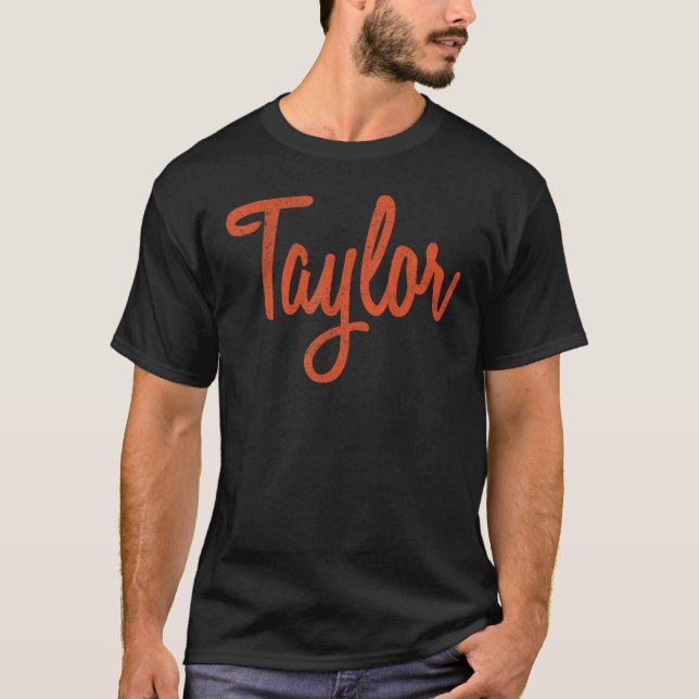 Camiseta Taylor Vintage Retro (Anverso)