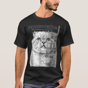 Camiseta Taylor White Cat Tee Swift Rep Tour Essential T-Sh