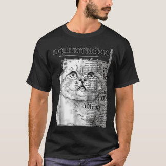 Camiseta Taylor White Cat Tee Swift Rep Tour Essential T-Sh