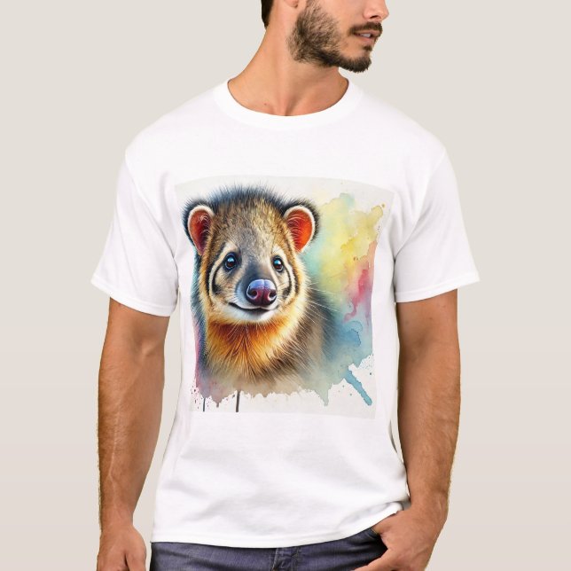 Camiseta Tayra in the Wild 030924AREF103 - Watercolor (Anverso)