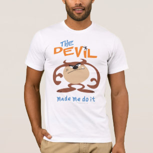 Camiseta TAZ™ "El diablo me hizo hacerlo"