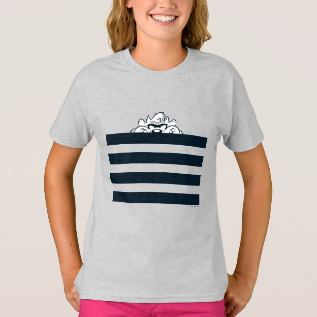 Camiseta TAZ™ Ocultado en franjas (Anverso)