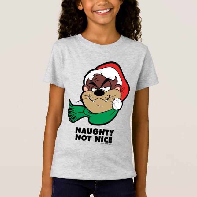 Camiseta TAZ™ "Qué travieso no es bueno" (Anverso)