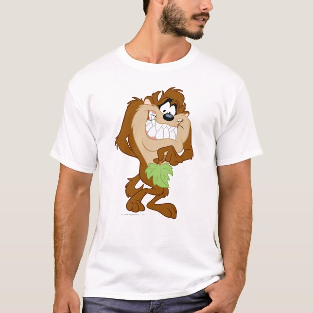 Camiseta TAZ™ sosteniendo una hoja (Anverso)