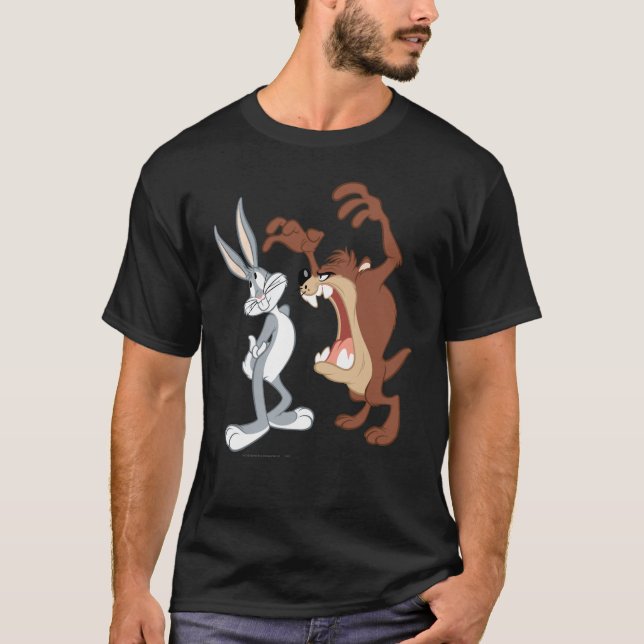 Camiseta TAZ™ y BUGS BUNNY™ Ni siquiera fingiendo - Color (Anverso)