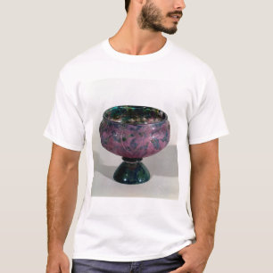 Camiseta Taza adornada con las mariposas y coa alas